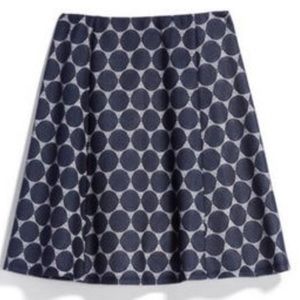 Renee C. Skirts - Renee C Lace Detail Flouncy Dot Skirt in Large Renee C. Skirts - Renee C Lace Detail Flouncy Dot Skirt in Large
